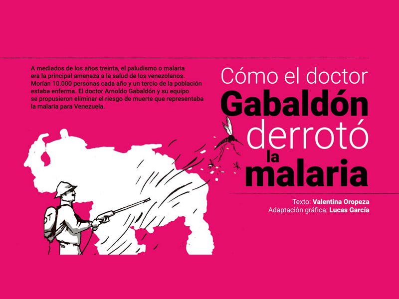 La lucha antimalárica del Dr. Arnoldo Gabaldón